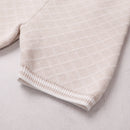 Lennox Teddy Top & Shorts Set - Stone