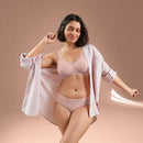 Support Bra - Rosewood
