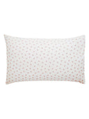 Leaf Sprig Cotton Rich Duvet Cover Set - Pink