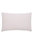 Twill Stripe Cotton Rich Duvet Cover Set - Pink