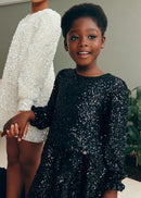 Sequins dress - Black