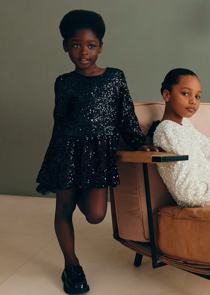 Sequins dress - Black