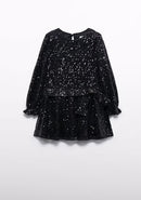 Sequins dress - Black