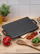 Cast Iron Double Griddle Pan