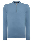 Round Neck Jumper - Sky Blue