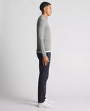 Round Neck Jumper - Light Grey