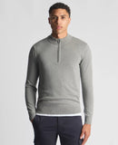 Round Neck Jumper - Light Grey