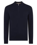 Round Neck Jumper - Navy1