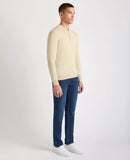 Round Neck Jumper - Stone