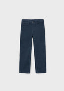 Basic Cord Jeans - Navy