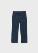 Basic Cord Jeans - Navy