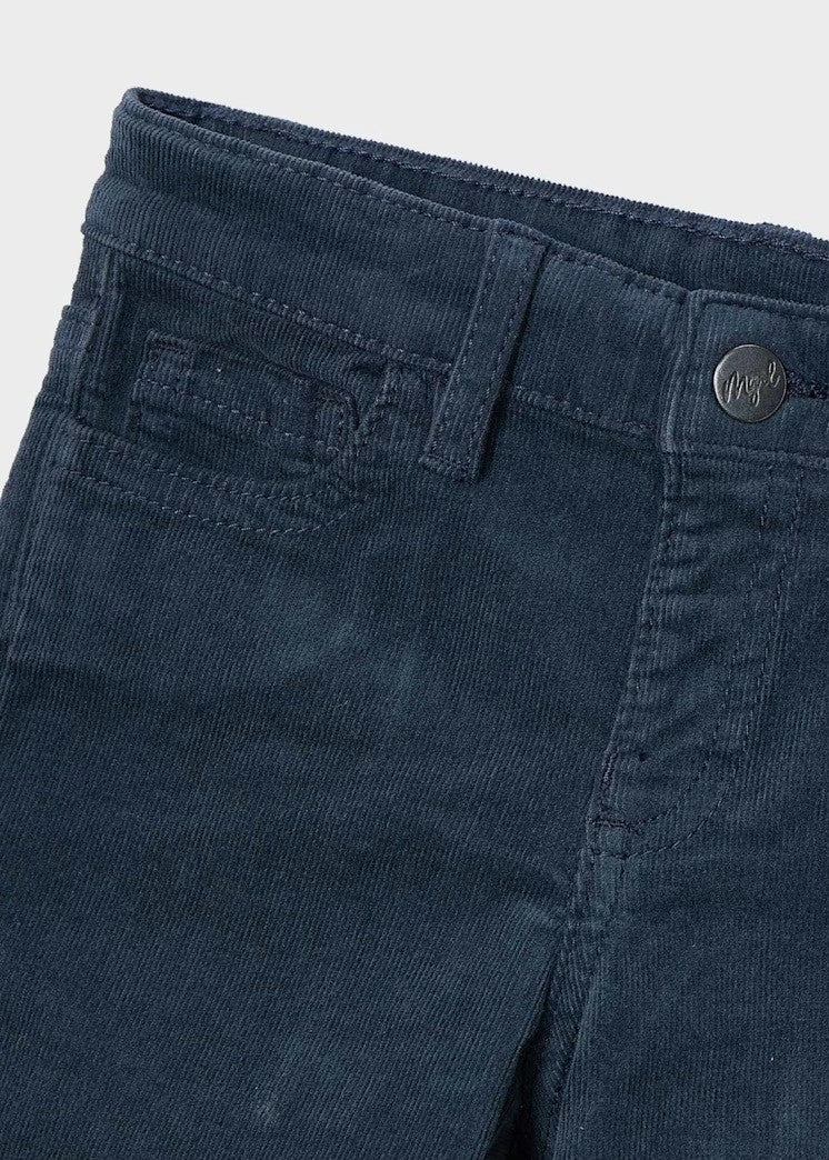 Basic Cord Jeans - Navy