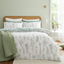 Wild Flowers Duvet Cover Set - Green