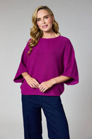 Batwing Jumper - Magenta