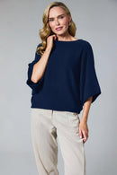 Batwing Jumper - Navy