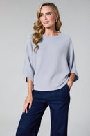 Batwing Jumper - Pearl