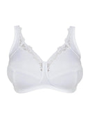 Robyn Non Padded Support Bra - White