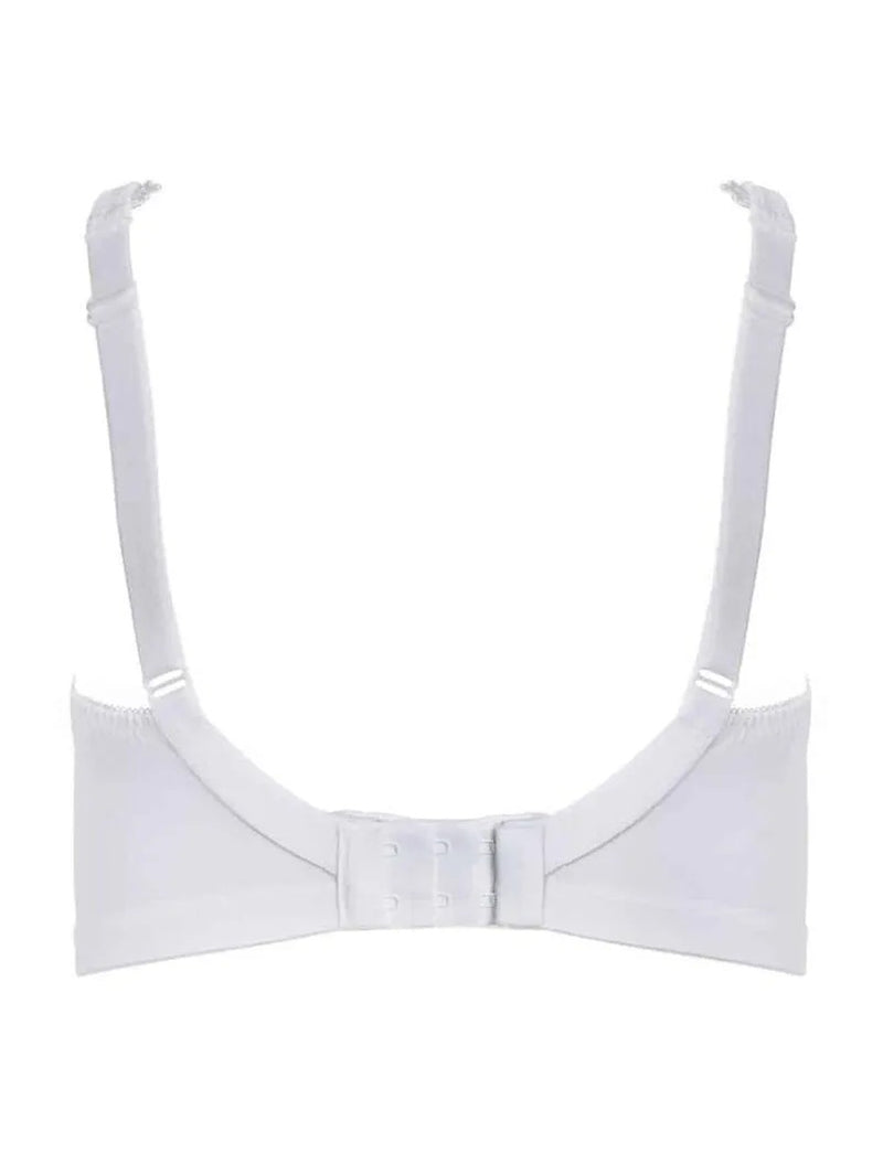 Robyn Non Padded Support Bra - White