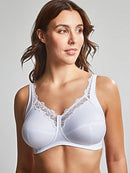 Robyn Non Padded Support Bra - White