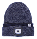 Rechargeable LED Torch Hat - Navy
