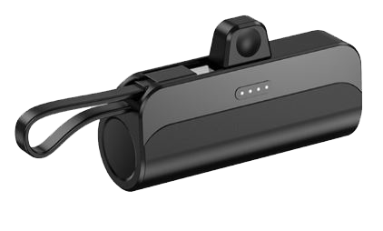 Mini Capsule Powerbank - Black