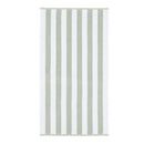 Stripe Jacquard Towels - Sage Green