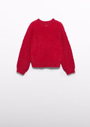 Fur sweater - Red