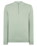 1/4 Zip Jumper - Light Green