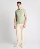 Knit Polo Shirt - Light Green