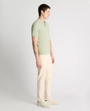 Knit Polo Shirt - Light Green