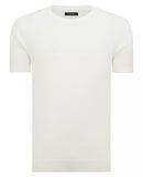 Short Sleeve Jumper - White