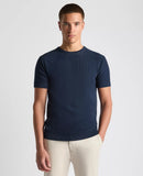 Short Sleeve Jumper - Navy