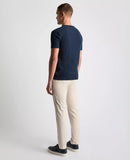 Short Sleeve Jumper - Navy