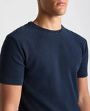 Short Sleeve Jumper - Navy