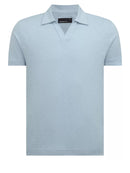 V-Neck Shirt - Light Blue Grey