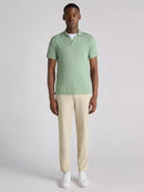 V-Neck Shirt - Light Green Grey