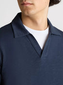 V-Neck Shirt - Navy1