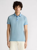 Short Sleeve Polo Shirt - Sky Blue