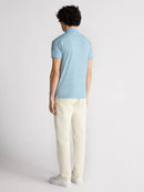 Short Sleeve Polo Shirt - Sky Blue