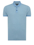 Short Sleeve Polo Shirt - Sky Blue