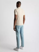 Short Sleeve Polo Shirt - Stone