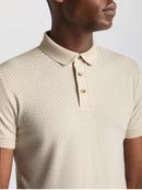 Short Sleeve Polo Shirt - Stone