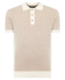 Short Sleeve Polo Shirt - Stone