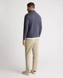 1/2 Zip Sweatshirt - Slate Blue