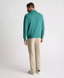 1/2 Zip Sweatshirt - Dark Lovat