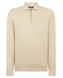 1/2 Zip Sweatshirt - Stone