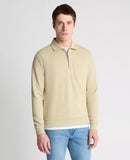 1/2 Zip Sweatshirt - Stone