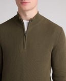 1/2 Zip Jumper - Lovat