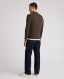 1/2 Zip Jumper - Brown Grey
