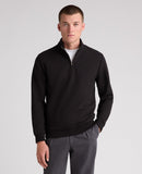 1/2 Zip Jumper - Black